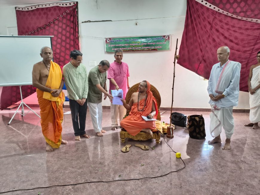 ಬೇಡ್ತಿ-ಅಘನಾಶಿನಿ ಯೋಜನೆ ಕೈಬಿಡುವವರೆಗೂ ಹೋರಾಟ ನಿರಂತರ: ಸ್ವರ್ಣವಲ್ಲಿ ಸ್ವಾಮೀಜಿ