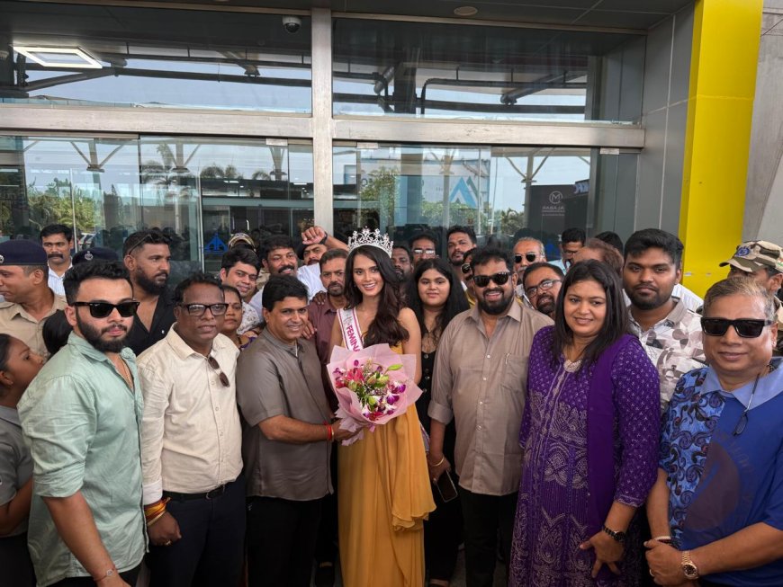 ಕರಾವಳಿ ಕುವರಿಗೆ ಮಿಸ್ ಇಂಡಿಯಾ ಕಿರೀಟ: ತಾಯ್ನಾಡಿಗೆ ಮರಳಿದ ಸಾಧ್ವಿ ಸೈಲ್‌ಗೆ ವಿಜಯೋತ್ಸವದ ಸ್ವಾಗತ!