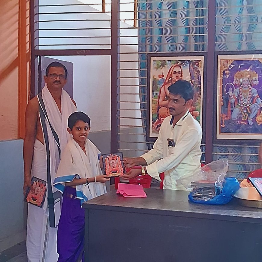 ಅರಬೈಲ್ ಮಾರುತಿ ದೇವಸ್ಥಾನದಲ್ಲಿ ವೇದ ಶಿಬಿರ ಸಮಾರೋಪ: ಸಂಸ್ಕಾರಯುತ ಬದುಕಿಗೆ ವೇದಾದ್ಯಯನ ಅಡಿಪಾಯ