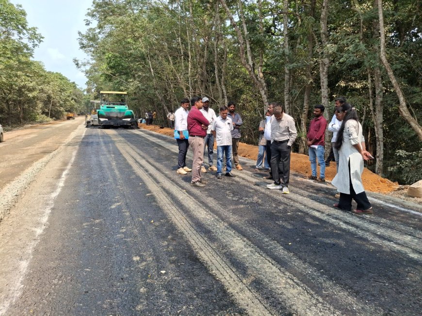 ಶಿರಸಿ-ಹಾವೇರಿ ಸಾಗರಮಾಲಾ ಹೆದ್ದಾರಿ ಕಾಮಗಾರಿಗೆ ಮೇಜರ್ ಸರ್ಜರಿ: ಸಂಸದ ಕಾಗೇರಿ ಖಡಕ್ ಸೂಚನೆ ಮೇರೆಗೆ ಅಧಿಕಾರಿಗಳಿಂದ ಜಂಟಿ ಪರಿಶೀಲನೆ