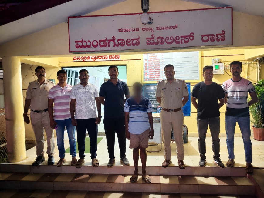 10 ವರ್ಷ ಪೊಲೀಸರಿಗೆ ಚಳ್ಳೆಹಣ್ಣು ತಿನ್ನಿಸಿದ್ದ ಕುಖ್ಯಾತ ಕಳ್ಳ ಕೊನೆಗೂ ಅರೆಸ್ಟ್: ಮುಂಡಗೋಡ–ಬನವಾಸಿ ಪೊಲೀಸರ ಸಾಹಸ ಕಾರ್ಯಾಚರಣೆ
