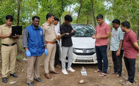 ಭಟ್ಕಳದಲ್ಲಿ ಗಾಂಜಾ ಮಾರಾಟ ಜಾಲಕ್ಕೆ ಪೊಲೀಸರ ಶಾಕ್: ಹೊಂಡಾ ಸಿಟಿ ಕಾರು ಸಮೇತ ಯುವಕ ಬಂಧನ