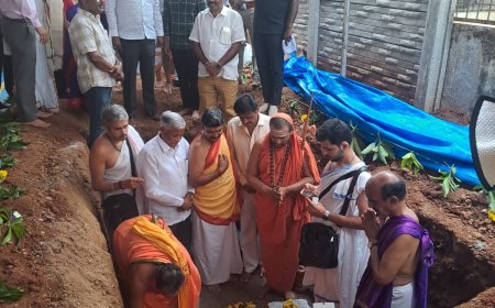ಬೆಂಗಳೂರು ನಾಗರಭಾವಿಯಲ್ಲಿ ಸ್ವರ್ಣರಶ್ಮಿ ಕೌಶಲ್ಯಾಭಿವೃದ್ಧಿ ಮತ್ತು ತರಬೇತಿ ಸಂಸ್ಥೆಯ ನೂತನ ಕಟ್ಟಡಕ್ಕೆ ಶಿಲಾನ್ಯಾಸ