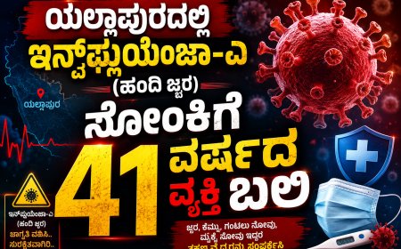 ಯಲ್ಲಾಪುರದಲ್ಲಿ ಇನ್‌ಫ್ಲುಯೆಂಜಾ-ಎ (ಹಂದಿ ಜ್ವರ) ಸೋಂಕಿಗೆ 41 ವರ್ಷದ ವ್ಯಕ್ತಿ ಬಲಿ; ಆರೋಗ್ಯ ಇಲಾಖೆಯಿಂದ ಕಟ್ಟೆಚ್ಚರ