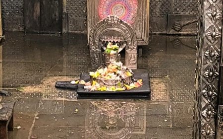 ಗೋಕರ್ಣದಲ್ಲಿ ಮಳೆಯ ಅವಾಂತರ; ಮಹಾಬಲೇಶ್ವರ ಸನ್ನಿಧಿಗೆ ನುಗ್ಗಿದ ಕೊಳಚೆ ನೀರು