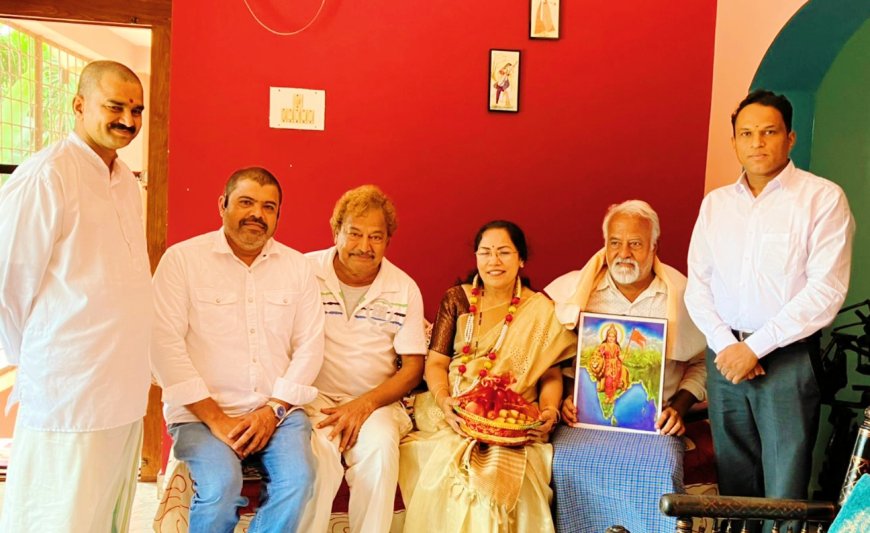 ಕೇಂದ್ರ ಸಂಗೀತ ನಾಟಕ ಅಕಾಡೆಮಿ ಪ್ರಶಸ್ತಿ ಪುರಸ್ಕೃತ ರುದ್ರವೀಣಾ ವಿದುಷಿ ಜ್ಯೋತಿ ಹೆಗಡೆಗೆ ಬಿಸ್ಲಕೊಪ್ಪದಲ್ಲಿ ಸಂಸ್ಕಾರ ಭಾರತಿಯಿಂದ ಸನ್ಮಾನ