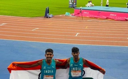 ಚೀನಾದಲ್ಲಿ ಉತ್ತರ ಕನ್ನಡದ ಶಿವಾಜಿ ಮಿಂಚು: U-23 ಏಷ್ಯನ್ ಅಥ್ಲೆಟಿಕ್ಸ್‌ನಲ್ಲಿ 5000 ಮೀ. ಓಟದಲ್ಲಿ ಬೆಳ್ಳಿ ಪದಕ