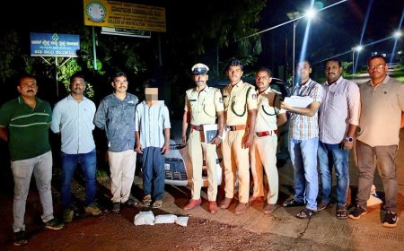 ಶಿರಸಿಯಲ್ಲಿ ಗಾಂಜಾ ಪೆಡ್ಲರ್ ಬಂಧನ: ₹1 ಲಕ್ಷ ಮೌಲ್ಯದ ಕಾರು, 253 ಗ್ರಾಂ ಗಾಂಜಾ ವಶ!