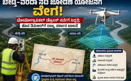 ಬೇಡ್ತಿ–ವರದಾ ನದಿ ಜೋಡಣೆ ಯೋಜನೆಗೆ ವೇಗ: ಟೋಪೋಗ್ರಾಫಿಕಲ್‌ ಡ್ರೋನ್‌ ಸರ್ವೇಗೆ ಸಿದ್ಧತೆ; ಹೊಸ ಡಿಪಿಆರ್‌ಗೆ ರಾಜ್ಯ ಸರ್ಕಾರ ಚಾಲನೆ