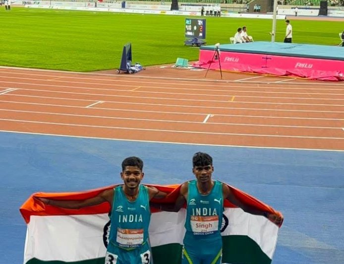 ಚೀನಾದಲ್ಲಿ ಉತ್ತರ ಕನ್ನಡದ ಶಿವಾಜಿ ಮಿಂಚು: U-23 ಏಷ್ಯನ್ ಅಥ್ಲೆಟಿಕ್ಸ್‌ನಲ್ಲಿ 5000 ಮೀ. ಓಟದಲ್ಲಿ ಬೆಳ್ಳಿ ಪದಕ