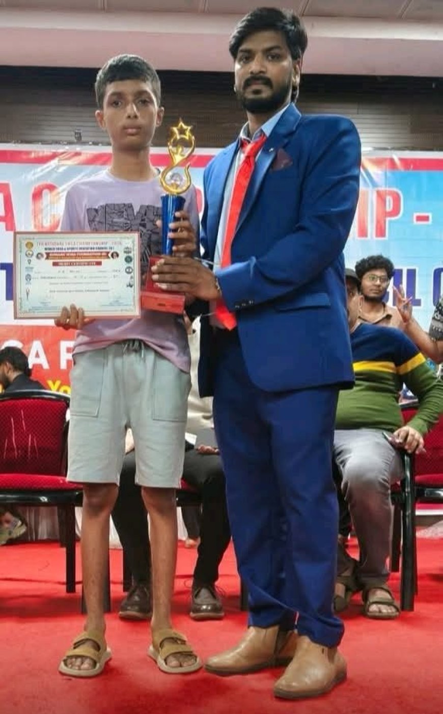 ರಾಷ್ಟ್ರಮಟ್ಟದ ಯೋಗ ಸ್ಪರ್ಧೆಯಲ್ಲಿ ಅನೀಶ್‌ಗೆ ಚಿನ್ನ; ಅಂತರರಾಷ್ಟ್ರೀಯ ಚಾಂಪಿಯನ್‌ಶಿಪ್‌ಗೆ ಆಯ್ಕೆ