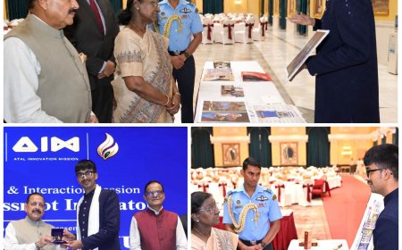 ಶಿರಸಿಯ ಯುವ ವಿಜ್ಞಾನಿಗೆ ರಾಷ್ಟ್ರಪತಿ ಭವನದಲ್ಲಿ ಪ್ರತಿಷ್ಠಿತ ಗೌರವ