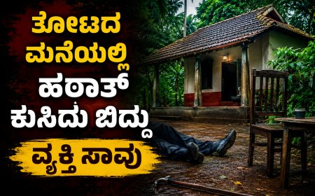 ತೋಟದ ಮನೆಯಲ್ಲಿ ಹಠಾತ್ ಕುಸಿದು ಬಿದ್ದು ವ್ಯಕ್ತಿ ಸಾವು