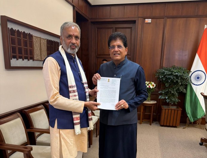 ಅಪ್ಪೆಮಿಡಿಗೆ ರಾಷ್ಟ್ರೀಯ ಮಾನ್ಯತೆಗಾಗಿ ಕೇಂದ್ರದ ಮೊರೆ: ಪಿಯೂಷ್ ಗೋಯಲ್ ಭೇಟಿಯಾದ ಸಂಸದ ಕಾಗೇರಿ; ಜಿಐ ಟ್ಯಾಗ್‌ಗೆ ಹೊಸ ಭರವಸೆ