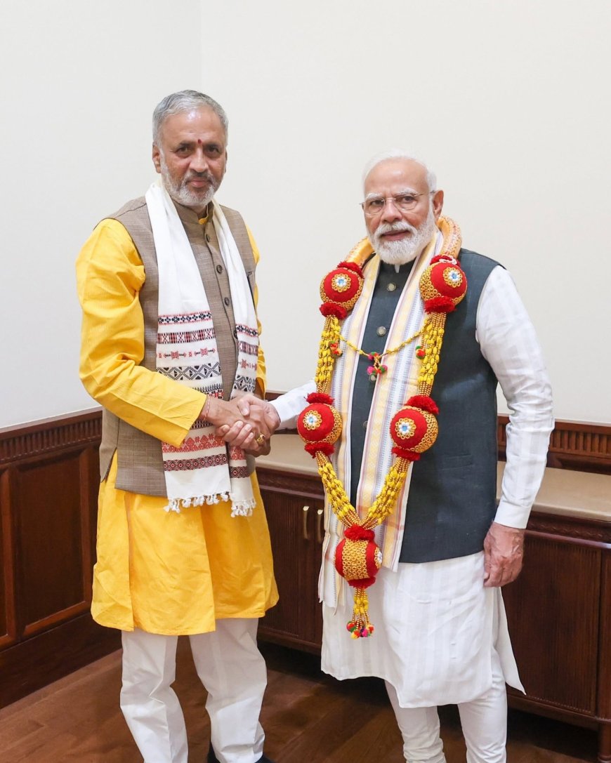 ಪ್ರಧಾನಿ ಮೋದಿ ಅವರನ್ನು ಭೇಟಿ ಮಾಡಿದ ಸಂಸದ ಕಾಗೇರಿ; ಉತ್ತರ ಕನ್ನಡದ ಸಮಗ್ರ ಅಭಿವೃದ್ಧಿ ಕುರಿತು ಮಹತ್ವದ ಚರ್ಚೆ