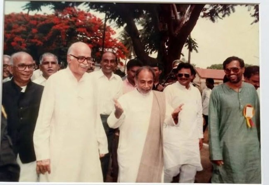 ಮೌಲ್ಯಾಧಾರಿತ ರಾಜಕಾರಣಿಯ ಜೊತೆಗಿನ ಓಡನಾಟದ ನೆನಪು:‌ ರಾಮಕೃಷ್ಣ ಹೆಗಡೆ ಕುರಿತು ಶಾಸಕ ಸುರೇಶ್‌ಕುಮಾರ್ ಏನಂತಾರೆ ನೋಡಿ