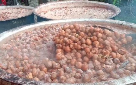 ಕುದಿಯುತ್ತಿದ್ದ ಚೊಗರಿನ ಹಂಡೆಗೆ ಬಿದ್ದ ಜೇನುಕುಮಾರ : ಅಡಿಕೆ ಬೇಯಿಸುವಾಗ ವ್ಯಕ್ತಿ ದುರಂತ ಅಂತ್ಯ