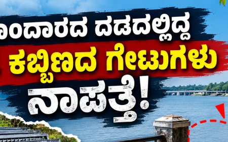 ಬಾಂದಾರದ ದಡದಲ್ಲಿದ್ದ 24 ಕಬ್ಬಿಣದ ಗೇಟುಗಳು ನಾಪತ್ತೆ!