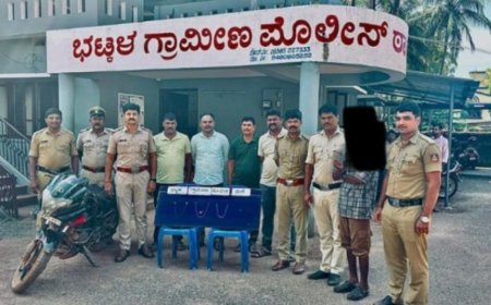 ದೇವಸ್ಥಾನದ ಬೀಗ ಒಡೆದು ಆಭರಣ ಕಳವು: 24 ಗಂಟೆಯಲ್ಲೇ ಆರೋಪಿ ಬಂಧನ