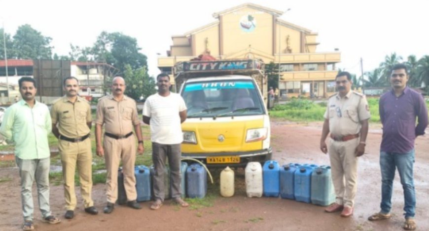 ಟಿಪ್ಪರ್‌ನಿಂದ 140 ಲೀಟರ್ ಡೀಸೆಲ್ ಕಳ್ಳತನ: ಅಂತರ ಜಿಲ್ಲಾ ಕಳ್ಳರ ಗ್ಯಾಂಗ್‌ ಪೊಲೀಸರ ಬಲೆಗೆ