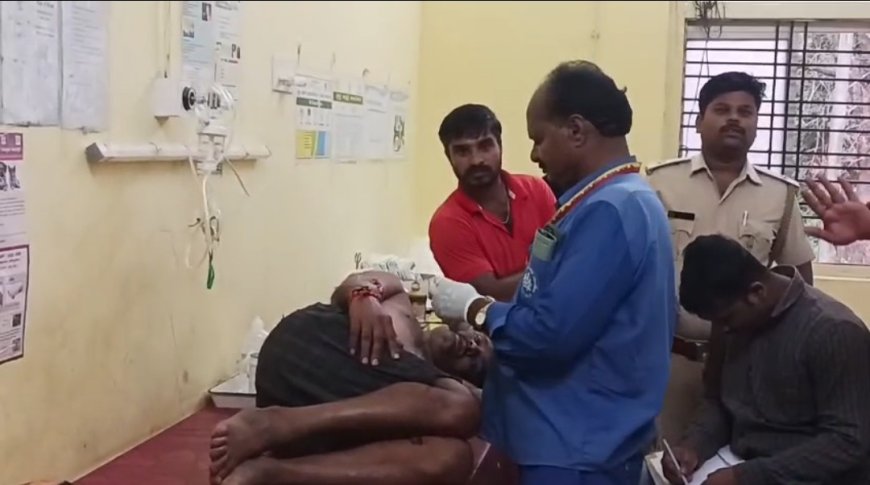 ಎಮ್ಮೆ ಮೇಯಿಸಿ ಮನೆಗೆ ಮರಳುತ್ತಿದ್ದ ವ್ಯಕ್ತಿ ಮೇಲೆ ಕರಡಿ ದಾಳಿ!