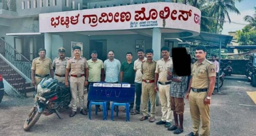 ದೇವಸ್ಥಾನದ ಬೀಗ ಒಡೆದು ಆಭರಣ ಕಳವು: 24 ಗಂಟೆಯಲ್ಲೇ ಆರೋಪಿ ಬಂಧನ