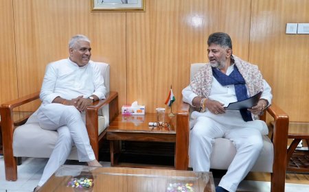ಶರಾವತಿ ಪಂಪ್ಡ್‌ ಸ್ಟೋರೇಜ್‌ಗೆ ಶೀಘ್ರ ಅನುಮೋದನೆ ನೀಡಿ: ಕೇಂದ್ರಕ್ಕೆ ಡಿಕೆಶಿ ಮನವಿ!