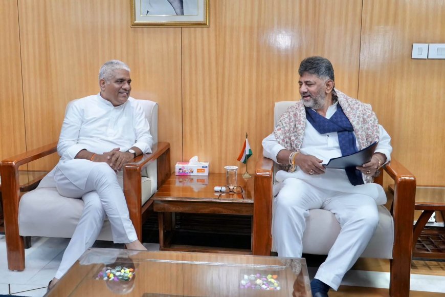 ಶರಾವತಿ ಪಂಪ್ಡ್‌ ಸ್ಟೋರೇಜ್‌ಗೆ ಶೀಘ್ರ ಅನುಮೋದನೆ ನೀಡಿ: ಕೇಂದ್ರಕ್ಕೆ ಡಿಕೆಶಿ ಮನವಿ!